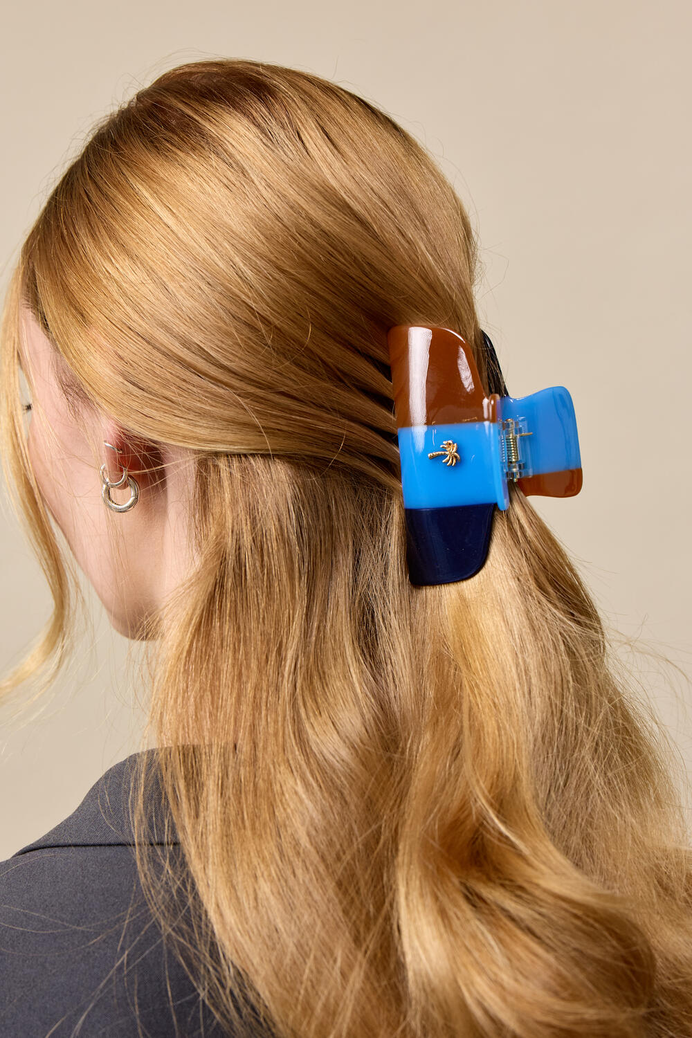 Hårklemme - Ocean Blue